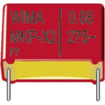 Wima - MKX2AW45607F00KSSD Condensatore antidisturbo MKP-X2 radiale 5.6 μF 305 v/dc 10 % 1 pz.