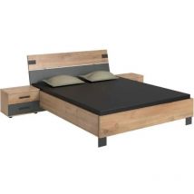 Wimex Lamia Bett 180 X 200 Cm Graphit-finish