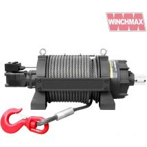 45,000lb (20,411kg) Hydraulic Recovery Winch, HGV/Industrial/Commercial, Long Drum, Steel Rope & Swivel Hook.