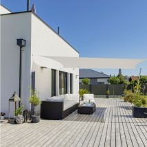 Sonnensegel Cannes 3x4m cream Sonnenschutz UV-Schutz 50+ Sonnendach - Windhager