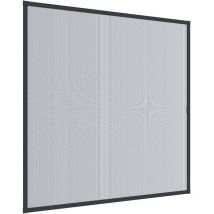 Windhager tenditore Expert Cornice per rameuse, zanzariera Telaio in Alluminio per finestre, 100 x 120 cm, Antracite, 03996