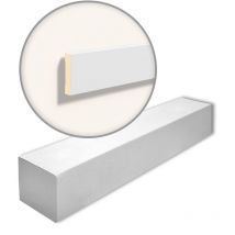 MA21-box domostyl Noel Marquet 1 Box 9 pieces Window ledge Facade profile contemporary design grey 18 m - grey - NMC