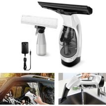 Day Plus - Window Vacuum Cleaner 150ML Tank Vac Compact Rechargeable Cordless