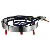 Ideal - Edelstahl-Windschutz für Butan-Paella-Brenner 300-500 mm