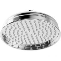 Windsor - Traditional Polished Chrome 210mm Traditional Round Shower Head