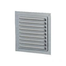 Winflex Ventilation - Winflex - Grille d'aération 150mm aluminium blanc avec écran anti-insecte