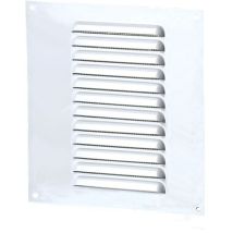 Winflex Ventilation - Winflex - Grille d'aération 150x200mm aluminium blanc avec écran anti-insecte