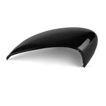 Wing Door Rearview Mirror Cover For Ford Fiesta MK7 08-17 black Left