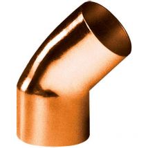 Coude Cuivre 45° Mâle Femelle Diamètre 20mm