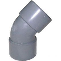 Pvc-bogen mh 45° 125 - 200303