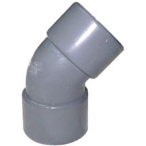 CREARPLAST 32 mm HH 45° PVC-Bogen – Hochwertiges Rohrzubehör für Sanitär- und Entwässerungssysteme