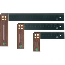 ECE - Winkel Schenkel-L.350mm gelaserte mm-Skala Palisanderholz