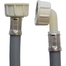 Zulaufschlauch Waschmaschine Winkel, 3/4 Zoll, 6 Meter