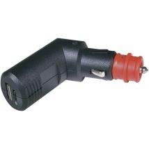 Winkelbarer Doppel usb-c /a Ladestecker 12 V/5V Belastbarkeit Strom max.=3.6 a 12 v - Procar