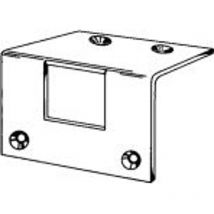 Winkelschließblech Fuhr stahl verzinkt f. Vierkantstangen 14 - 16 mm