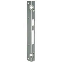 Winkelschliessblech Stahl verzinkt mit Schwerlastdübel Breite 20 mm Länge 250 mm Tiefe 25 mm DIN rechts
