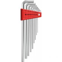 Pb Swiss Tools - Set Clé allen en support plastique 9-unités 15-10mm long