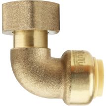 Boutté - Winkelstück weiblich Messing ø16 Toutub f 20 x 27 mm