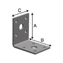 Simpson Strong Tie - Winkelverbinder FLVW40/100 FLVW40/100 53x53mm S.2,5 mm