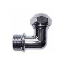 Winkelverschraubung 3/8 x 3/8 x 10mm - Chrom