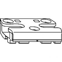 Sicherheitsschliessblech sbs für Aluplast 4000-8000 links/rechts - Winkhaus