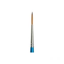 Cotman 5302003, Pennello, Legno, Nr. 3 - 3 mm, Rund - Designers - Pinsel, kurzer Stiel, Blu - Winsor&newton