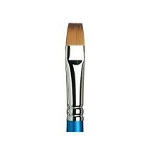Winsor&newton - Cotman Wn5305012, Pennello, Legno, Nr. 12 - 12 Mm, Flach - Pinsel, Langer Stiel, Blu