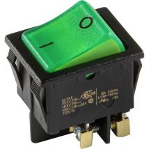 InterBär 3636-250.22 Wippschalter 3636-250.22 250 v/ac 16 a 2 x Aus/Ein rastend 1 St.