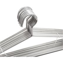 Wire Hangers Lot De 20 Cintres En Métal Solide En Acier Inoxydable 17,7 Pouces