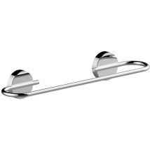 Porta salviette serie wire 30cm - fissaggio ad incollo o con viti