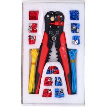 Sunxury - Wire Stripper Crimp Terminals Set Combination Insulated Crimping Tool Kit Hardware