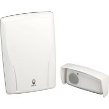 Wireless campanello - campana - campana wireless esterna sito - cap campana - campanello senza fili di alimentazione con alone luminoso Airbell 150