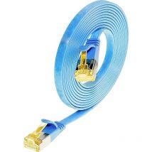 PCE - Wirewin 9120042360311 RJ45 Câble réseau, câble patch cat 6a u/ftp 1.00 m bleu 1 pc(s) Y108402