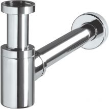 Wirquin - Siphon de lavabo Mini Linéis en laiton design 30718695, gris