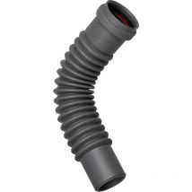 Wirquin - Raccord wc souple magicoude m/f D32, à emboîter (push-fit) pour évacuation 79019011, gris