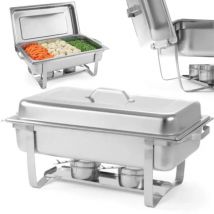 Hendi Chafing Dish Gastronorm 1/1, Kitchen Line, 9L, 2 Stk., 600x358x(H)295mm
