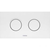 Betätigungsplatte xt Juno df weiß Betätigungsplatte - Wisa