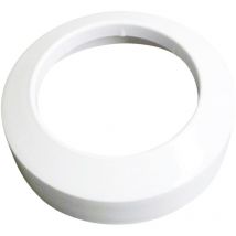 WC-Rosette weiß, 5 cm, flache Ausführung Spülrohre & Abläufe - Wisa