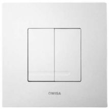 Wisa - Xs Bedienungsplatte Delos Df Kunststoff Weiß 8050415601