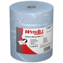 Kimberly-clark - Wypall 7356 WypAll L20 Wiper Jumbo 2PLY Blue 38x34cm (ROLL-1000 Sheet)