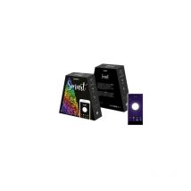 Wisdom XC-4473 guirlande intelligente 18 m pour sapin de Noel avec 180 lumie'res LED RVB multicolores connexion wi-fi pour une utilisation