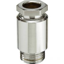 Wiska 10014484 Pressacavo filettato antiurto, con guarnizione M24 Ottone nichelato Naturale 1 pz.