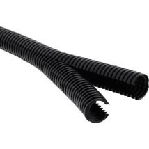 10107137 BCAV-23-D-BK Tubo corrugato Nero 20.5 mm 50 m - Wiska