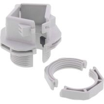 10108663 presse-étoupe avec écrou de bloquage M20 polyamide gris clair (ral 7035) 1 pc(s) - Wiska
