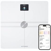 Body Comp - Bilancia pesapersone digitale WiFi e bluetooth con analisi corporea completa: peso, grasso corporeo, grasso muscolare, acqua e