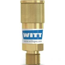 Schlauchkupplung sk 100-1, sk 100-2 Sauerstoff ( 1201712304 ) - Witt