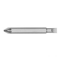 Umkehrbare Flache Spitze / Pozidriv Führung 1/4' (pl45/pz1x60) Witte 29004