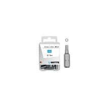 5 pointes dans une boîte en plastique longueur 25 mm (T10 inox) Witte 427730