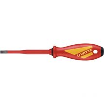 Maxx vde Slim Insulated Tournevis à tête plate avec tige réduite (55x125 mm) Witte 53905