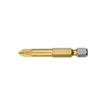 27553 - Embout cruciforme standard tin guide 1/4 long (PH3x50) - Witte
